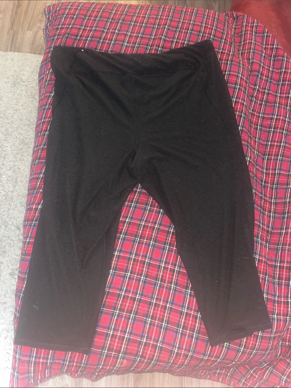 Maurices Dark Gray Capri Leggings - Picture 4 of 5